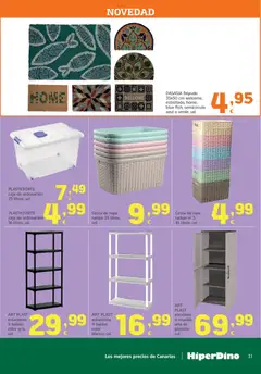 Vista previa HiperDino folleto válido desde el 09.04.2026 | Página: 31 | Productos: Ropa, Caja, Cesta, Felpudo
