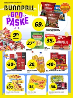 Forhåndsvisning av Bunnpris kundeavis gyldig fra 23.03.2026