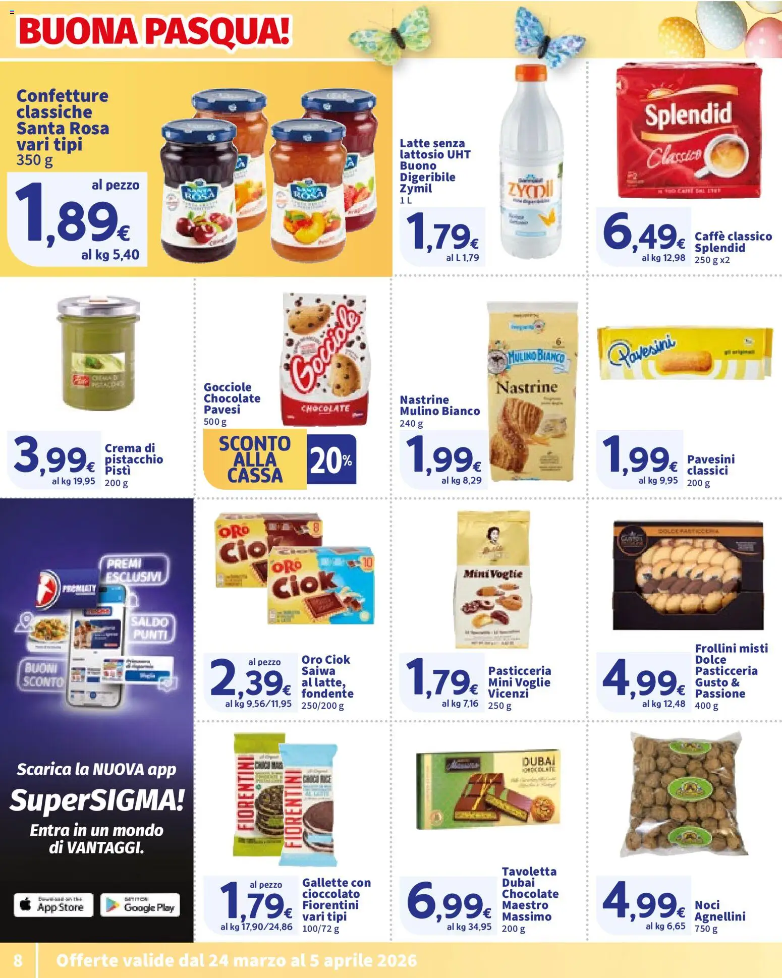 Volantino SIGMA del 24.03.2026 | Pagina: 8