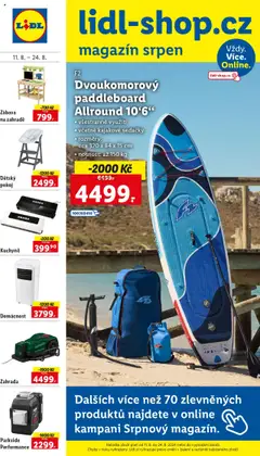 Náhled letáku Lidl magazín od 11.08.2025