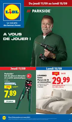 LIDL - Prévisualisation de LIDL catalogue les bonnes affaires de la semaine valide à partir de 11.09.2025