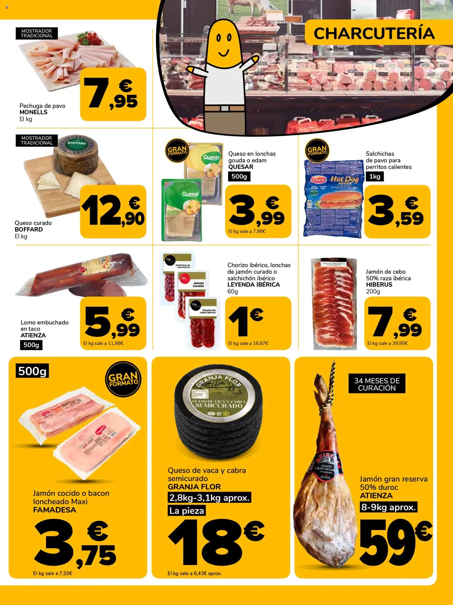 Supeco folleto │ válido desde el 22.01.2026 | Página: 3 | Productos: Queso de vaca, Queso, Jamón, Loncheado