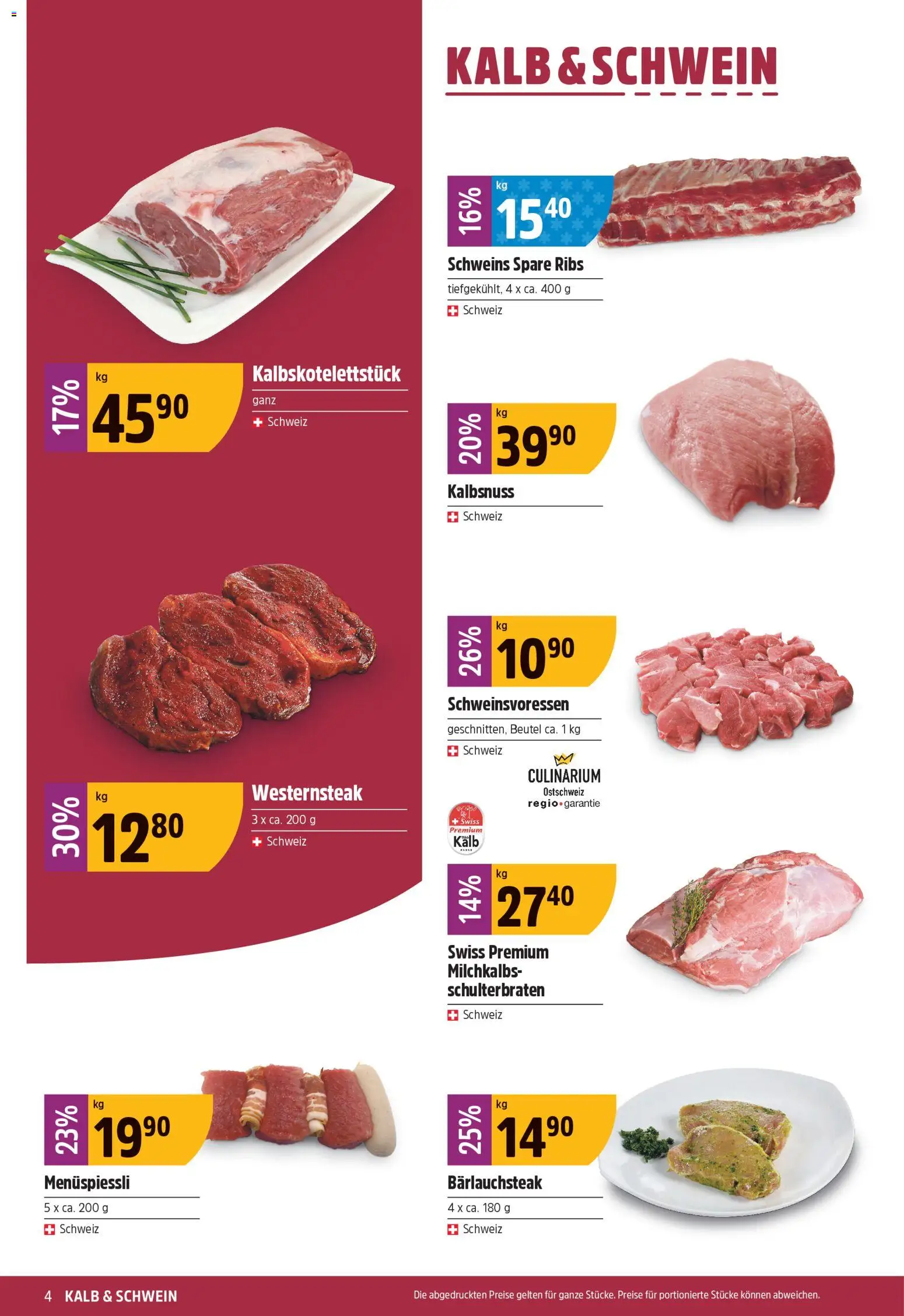 TopCC aktionen – gültig ab 27.04.2026 | Seite: 4 | Produkte: Spare Ribs