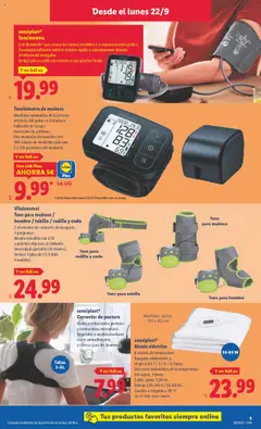 Tensiómetro de muñeca, Medición automática de la presión arterial y del pulso en la muñeca. Indicador de riesgo. Detección de arritmias. Dos memorias de usuarios con 100 valores de medición cada una. 2 x 120 posiciones de memoria. │ válido desde el 22.09.2025 | Página: 7 | Productos: Corrector, Muñeca, Cable, Manta
