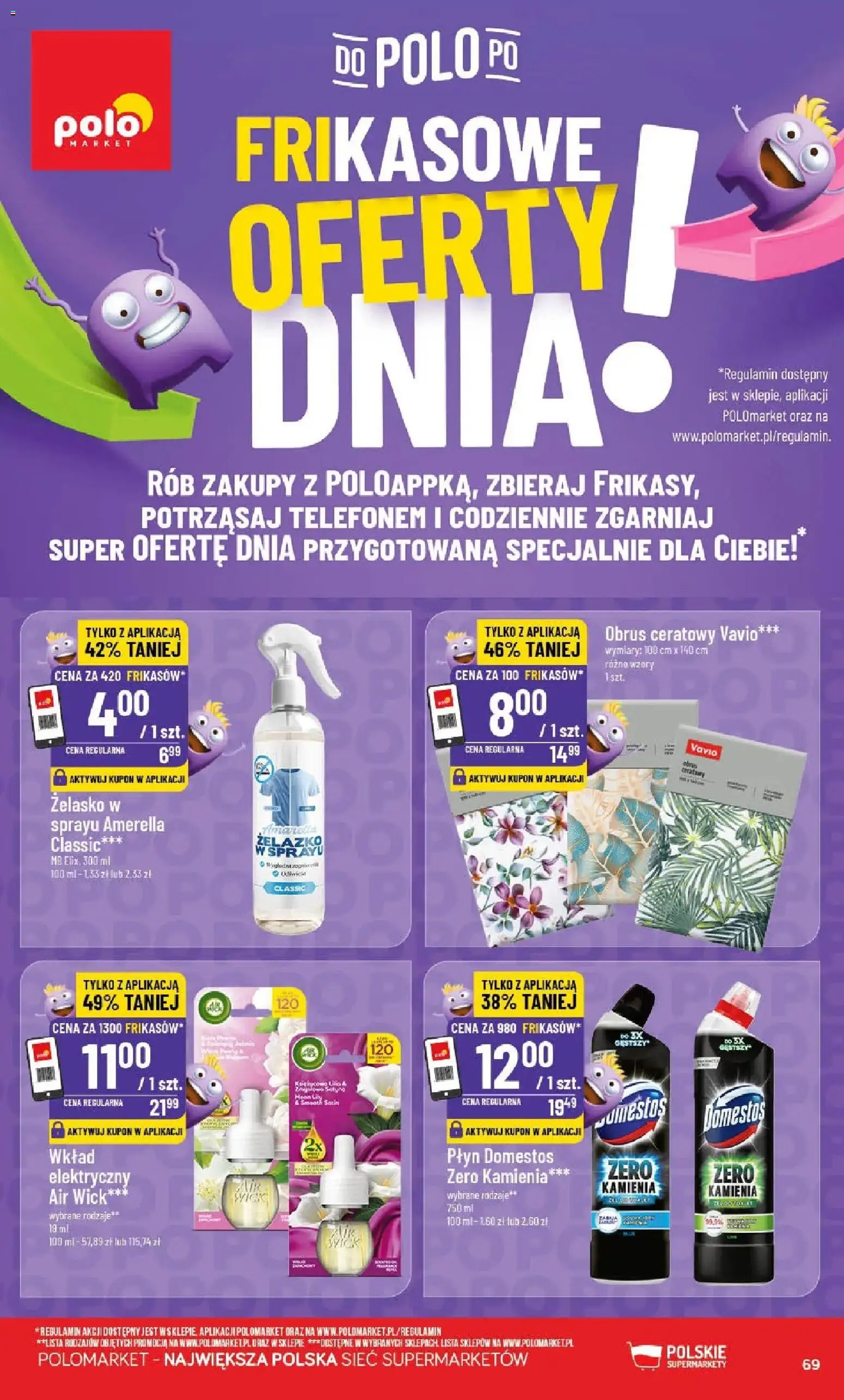 POLOmarket gazetka od 01.04.2026 | Strona: 69 | Produkty: Domestos