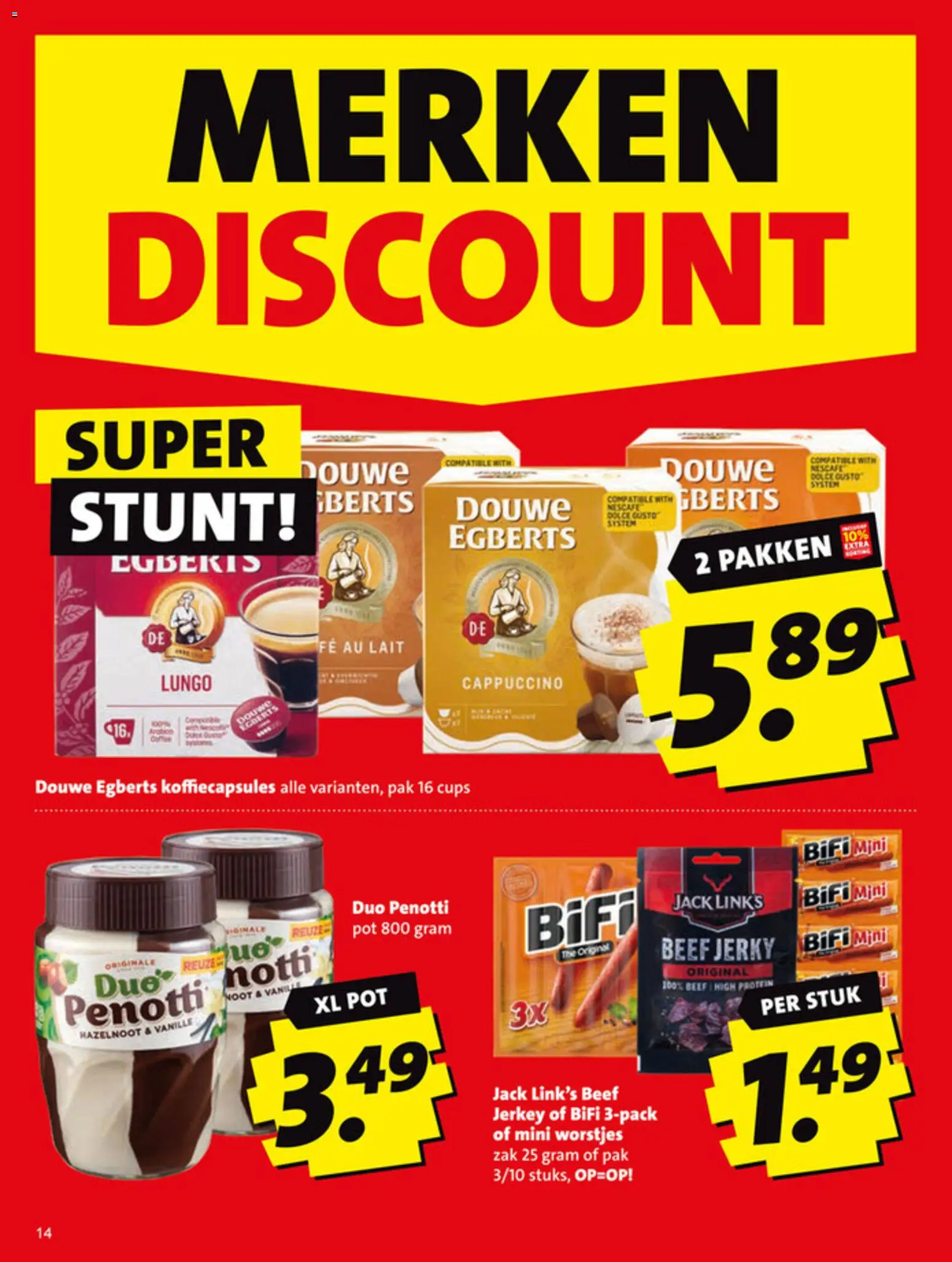 {H1} | Pagina: 14 | Producten: Pot, Zak, Pavilon, Szeletelt bacon