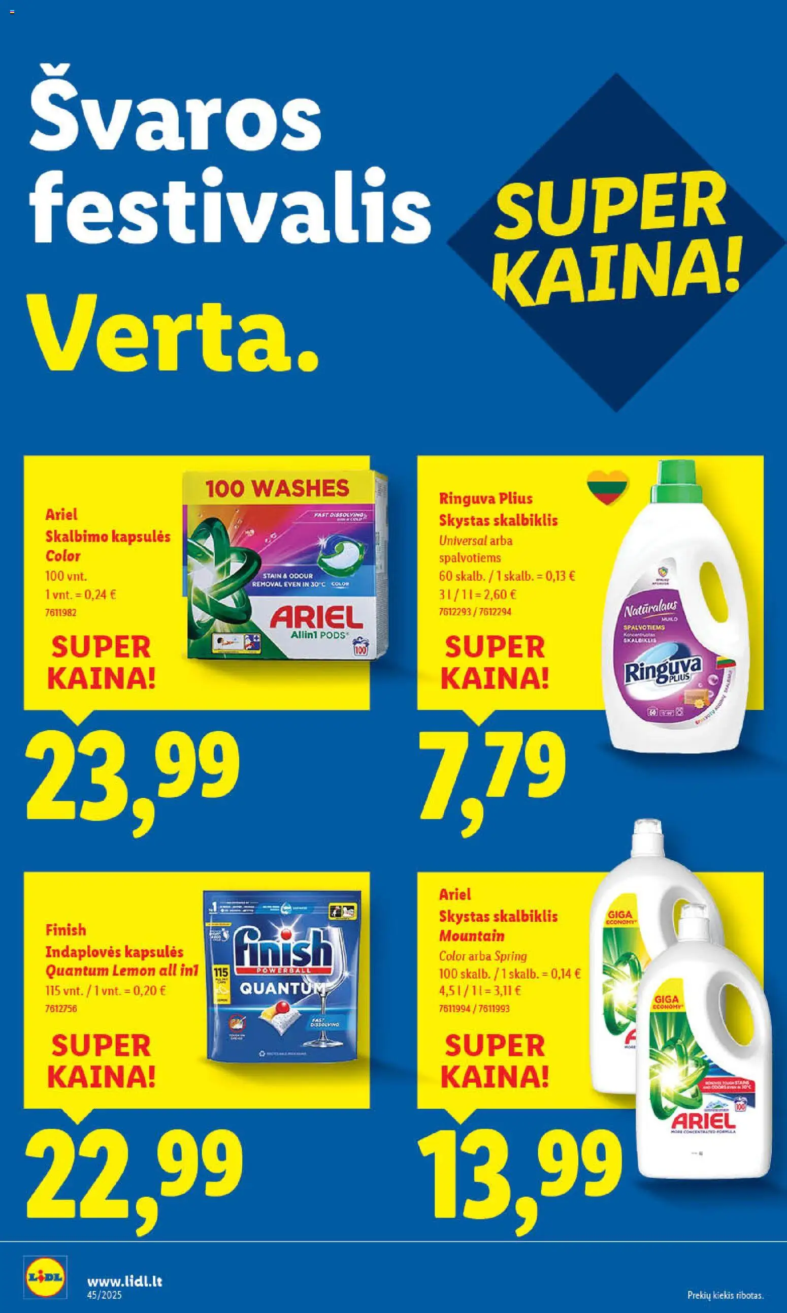 LIDL akcijos nuo 03.11.2025 | Puslapis: 46