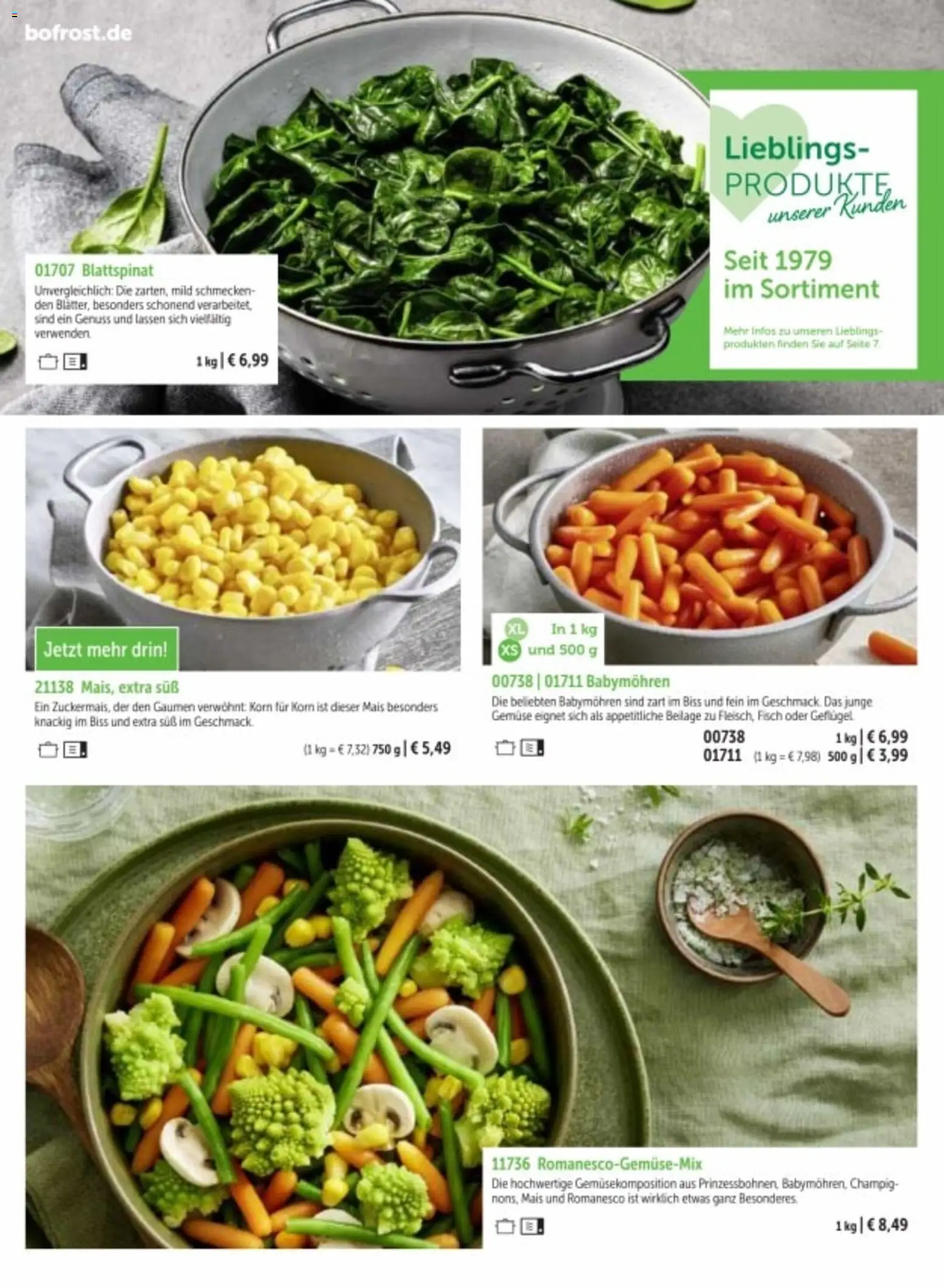 Bofrost Katalog – gültig ab 06.03.2026 | Seite: 34 | Produkte: Fisch, Gemüse