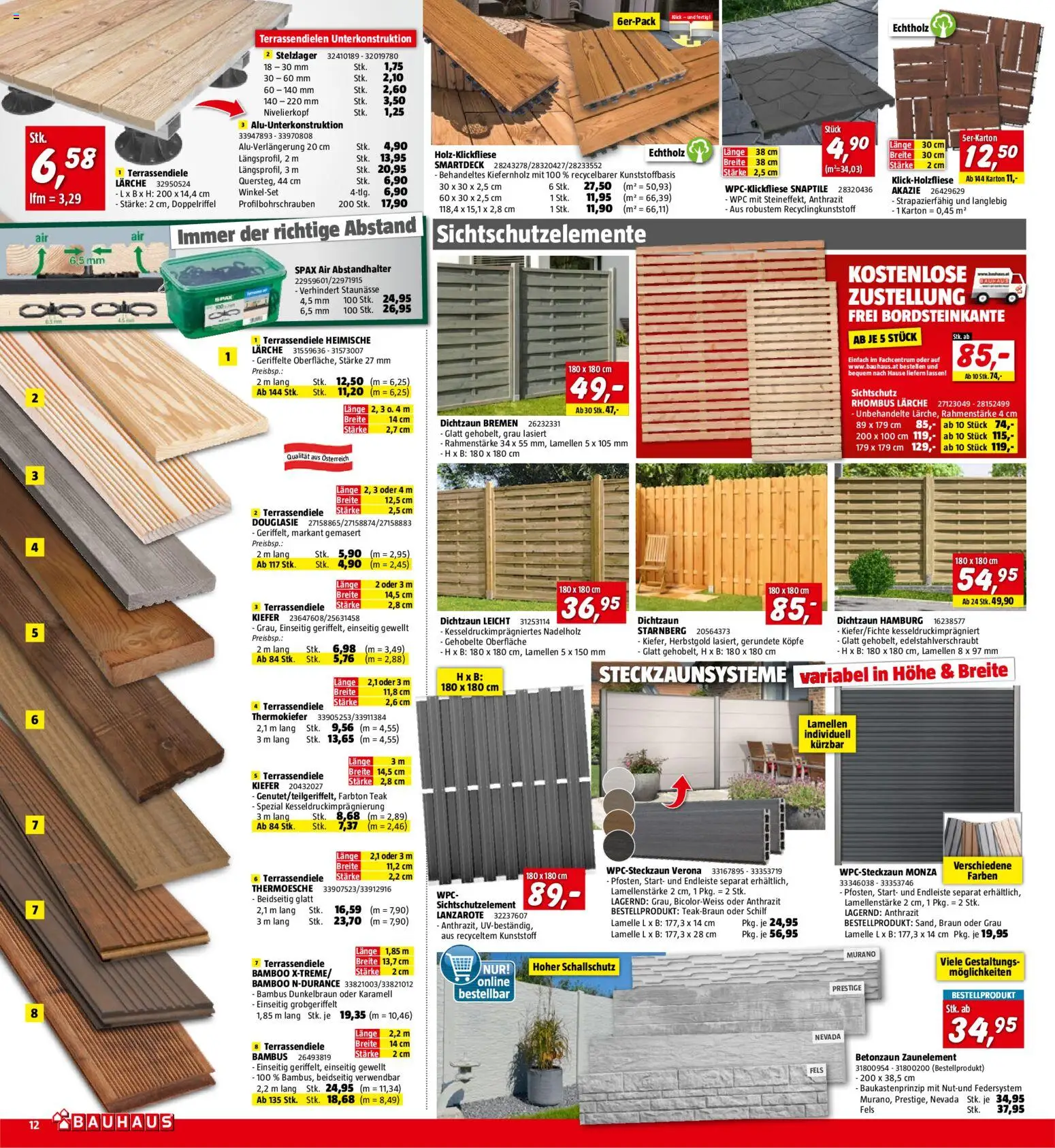 Bauhaus Prospekt aktuell gültig ab 29.04.2026 | Seite: 12