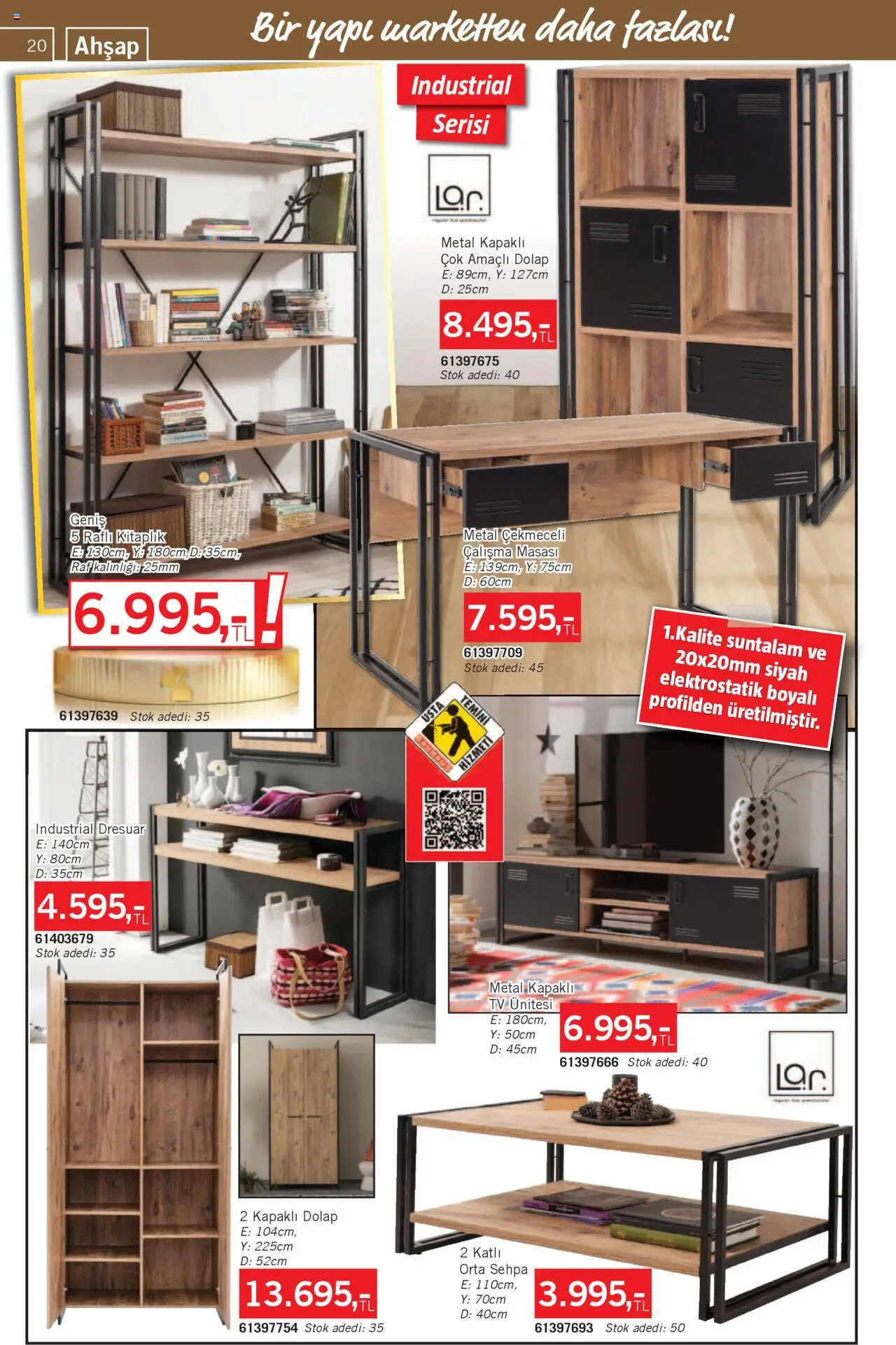 Bauhaus Katalog - 03.10.2025 tarihinden itibaren geçerlidir | Sayfa: 20 | Ürünler: Kitaplık, Raf, TV, Orta sehpa