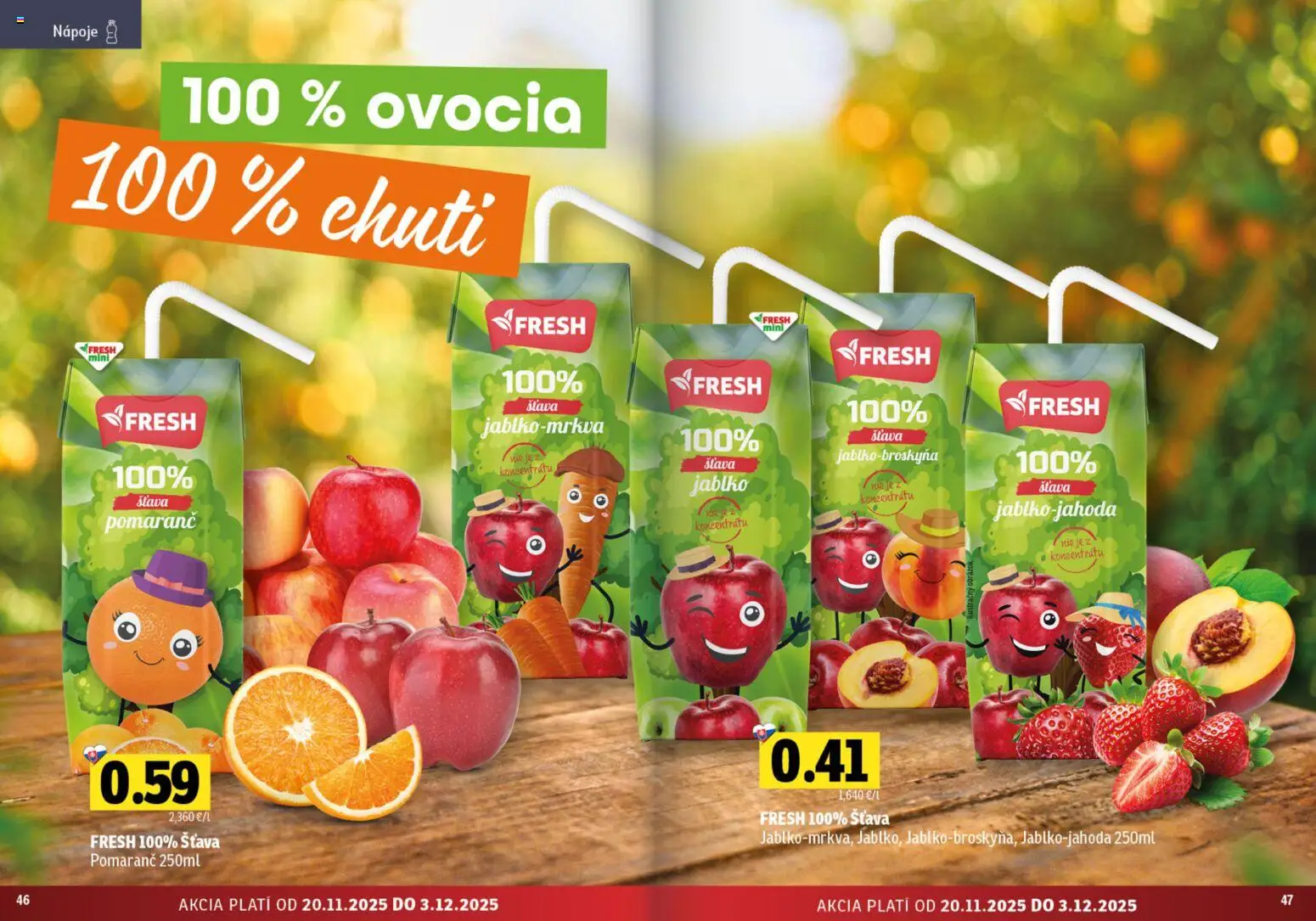 Nové Fresh akcie – leták je platný od 20.11.2025 | Strana: 24