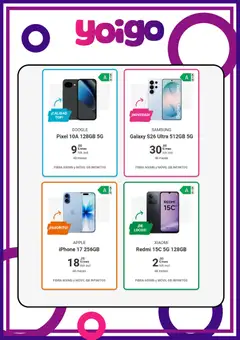 Vista previa Yoigo ofertas válido desde el 15.04.2026 | Página: 5 | Productos: Apple, Iphone