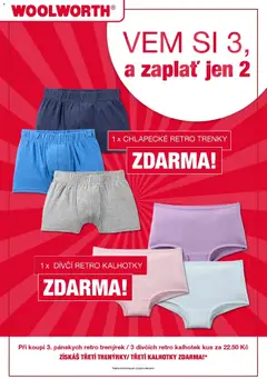 Náhled letáku Woolworth leták od 31.10.2025 | Strana: 28 | Produkty: Kalhotky, Trenky
