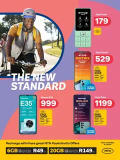 PEP Stores specials catalogue – valid from 24.10.2025 | Page: 6 | Products: Data, Sim, Battery