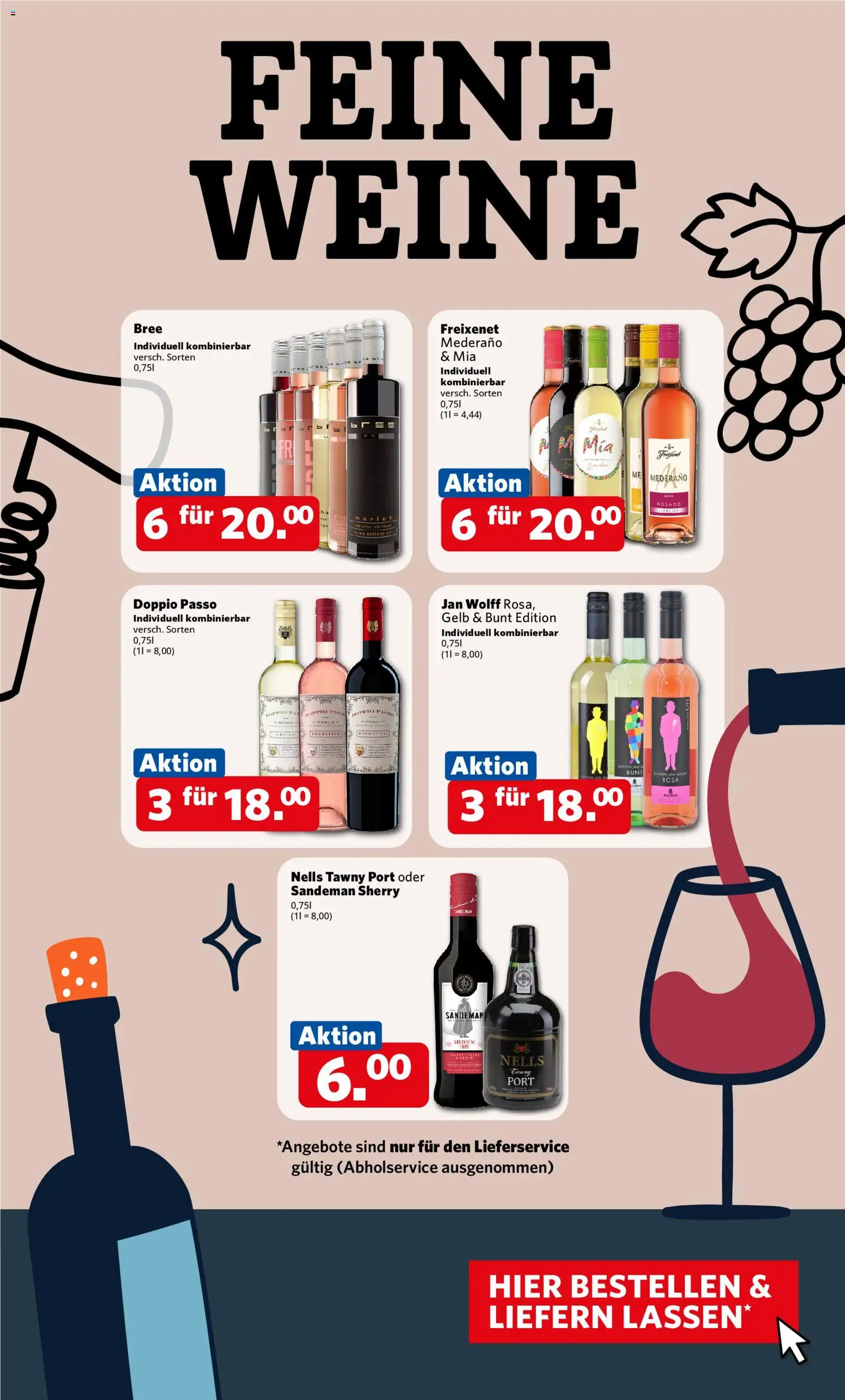 Combi Weihnachten – gültig ab 30.11.2025 | Seite: 5 | Produkte: Freixenet, Merlot, Bree, Doppio Passo