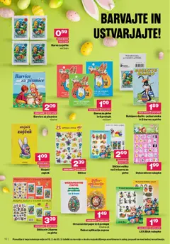 Mercator katalog akcije – veljaven od 11.03.2026 | Stran: 10 | Izdelki: Barvice, Blok, Barva