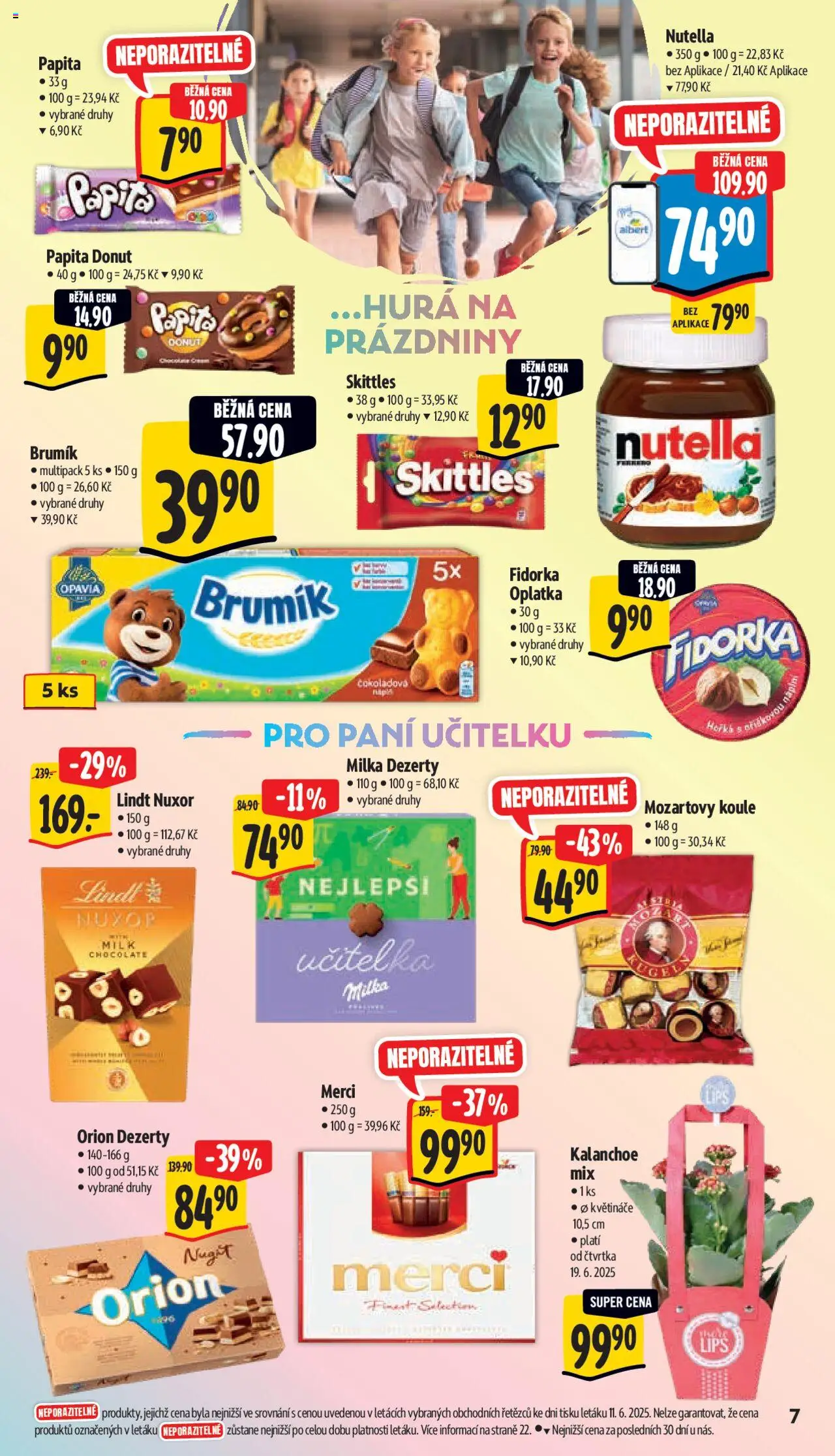 Albert leták - Supermarket od 18.06.2025 | Strana: 12 | Produkty: Milka, Dezerty, Brumik, Fidorka