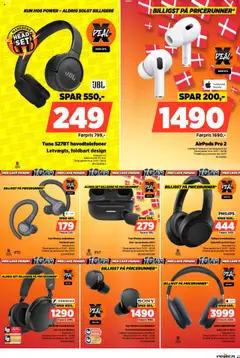 Power Tilbudsavis gyldig fra 31.07.2025 | Side: 23 | Produkter: Airpods, Lyd, Hovedtelefoner, Søm