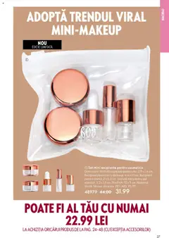 Ofertele Oriflame valabile de la 22.10.2025 | Pagină: 37 | Produse: Machiaj, Recipiente, Luciu de buze, Cremă