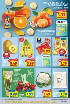 NP Discount Prospekt ab 15.12.2025 gültig | Seite: 2 | Produkte: Pflaumen, Bananen, Orangen, Tomaten