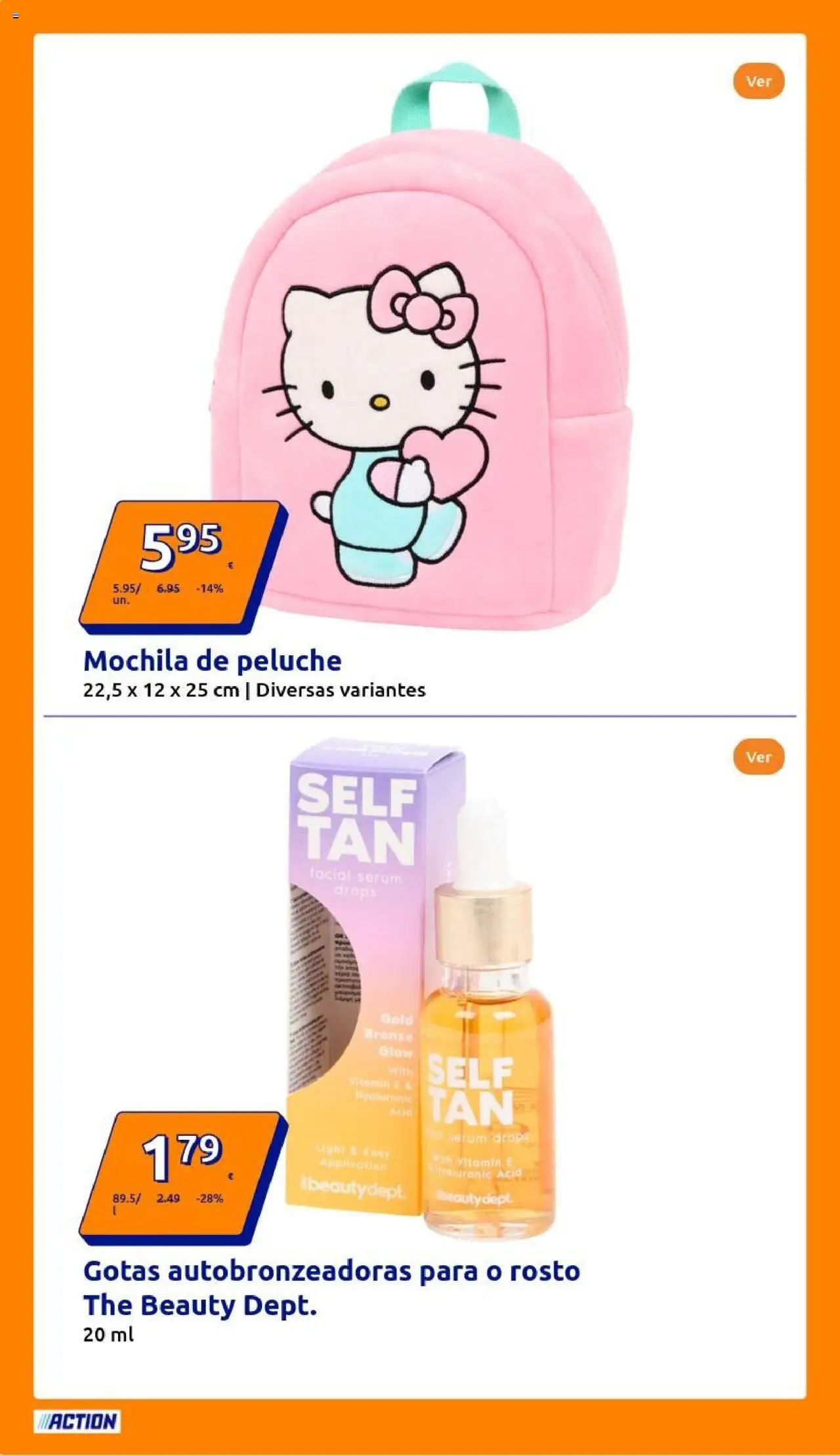 Action - Action PT week 32 2025 │ válido de 06.08.2025 | Página: 12 | Produtos: Mochila, Sérum