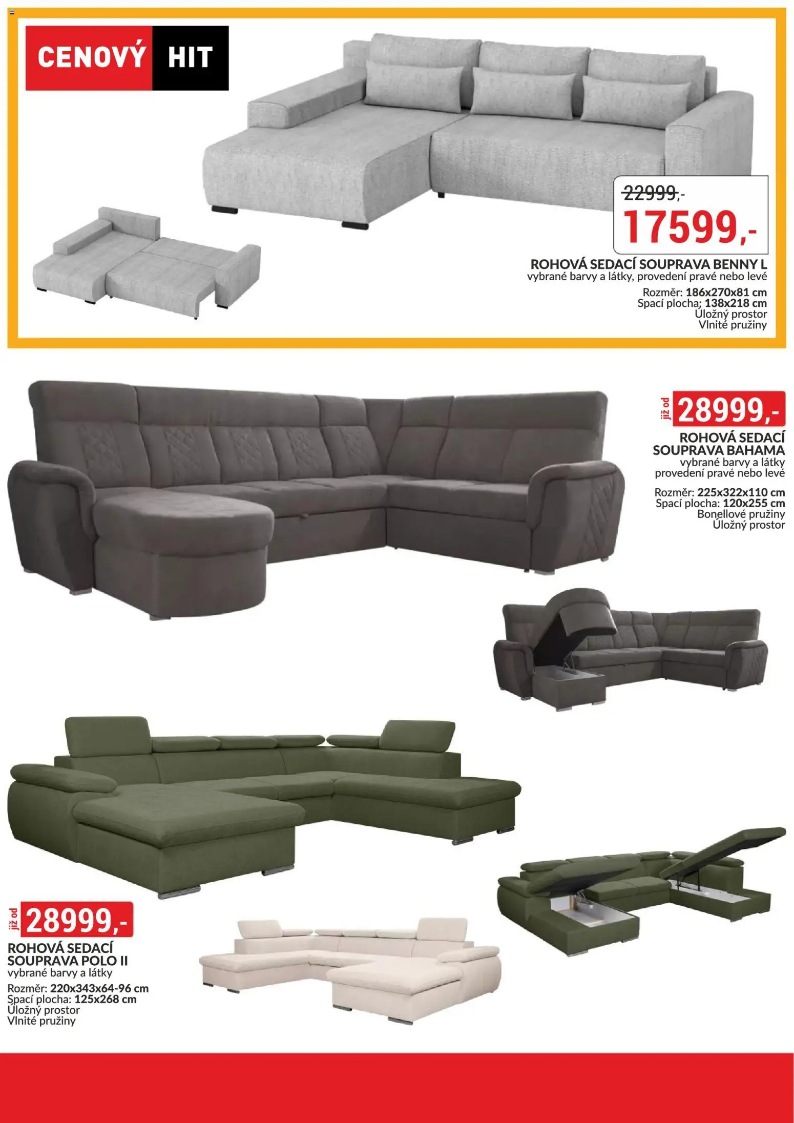 BAUMAX leták - Vaše bydlení, vaše pravidla od 01.11.2025 | Strana: 13 | Produkty: Sedací souprava, Barvy