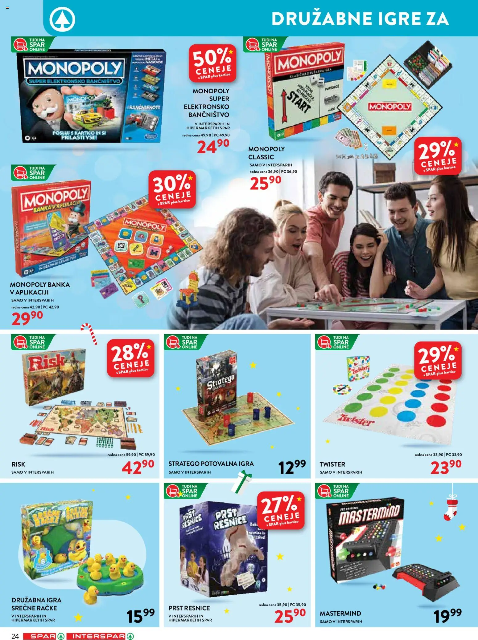 Novi Spar katalog ponudbe – veljaven od 12.11.2025 | Stran: 24 | Izdelki: Igra