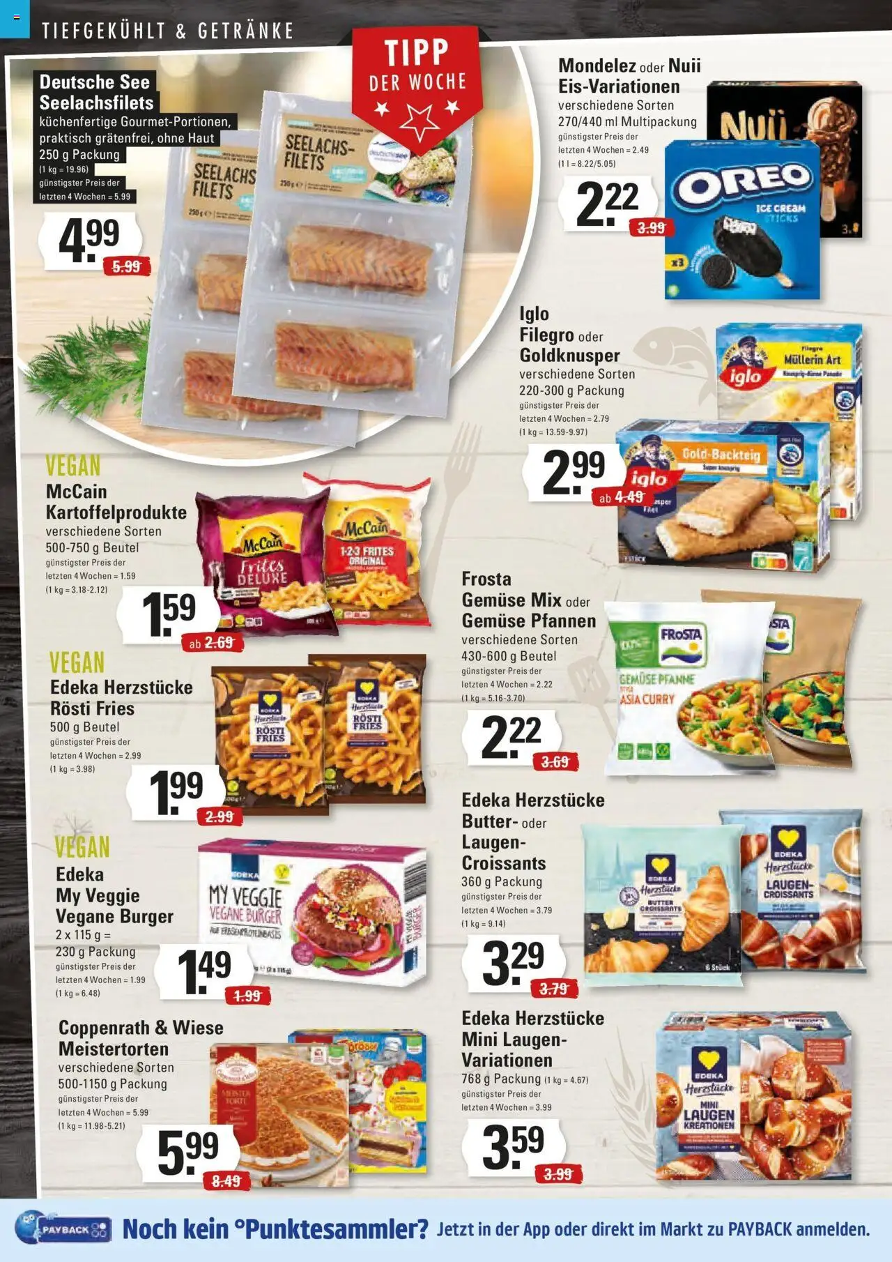 Edeka prospekt Hamburg	 - gültig ab dem 27.07.2025 | Seite: 8 | Produkte: Butter, McCain 123 Frites, McCain, Gemüse