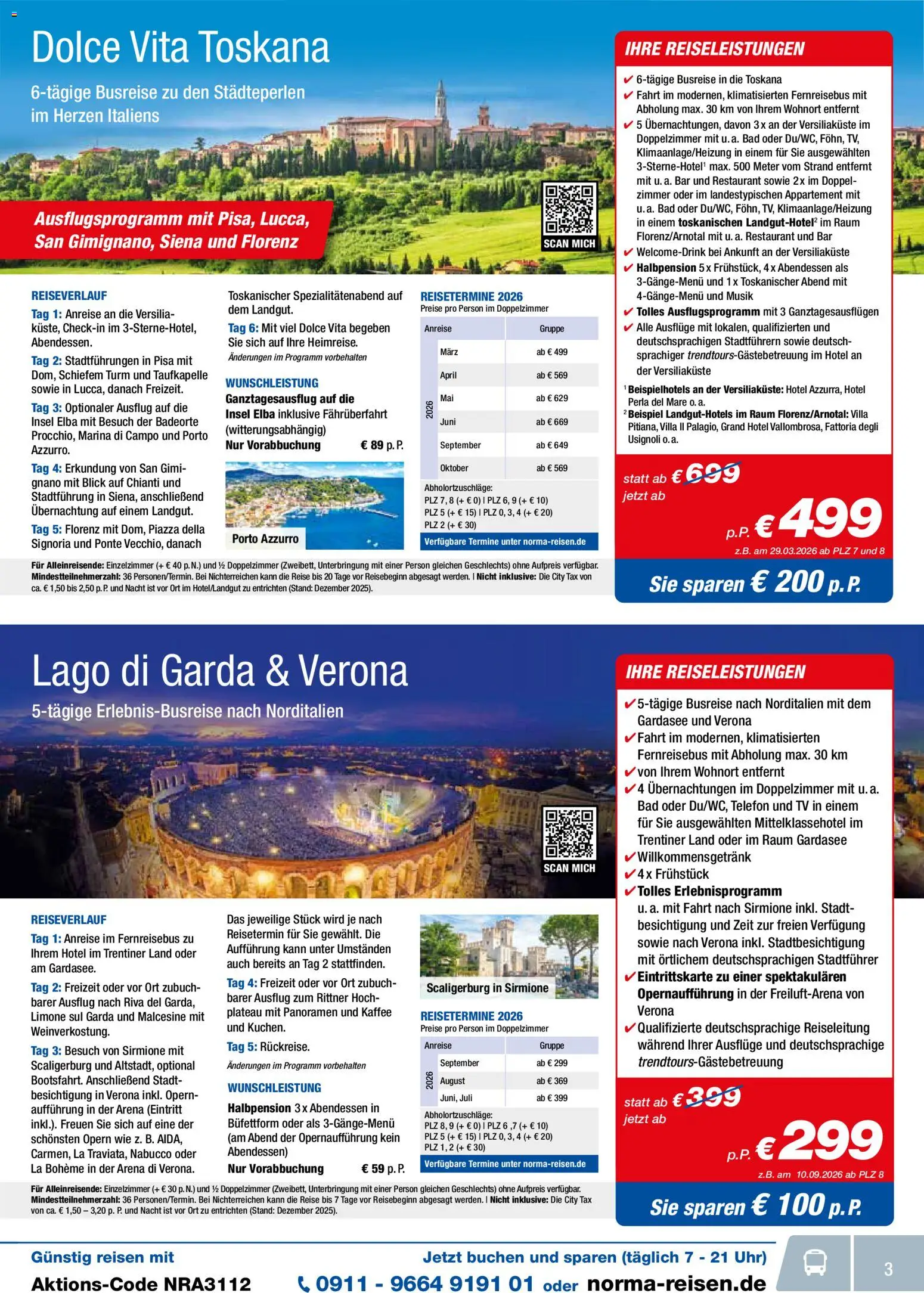 Norma Resien – gültig ab 01.12.2025 | Seite: 3 | Produkte: Kaffee, Bad, Uhr, TV