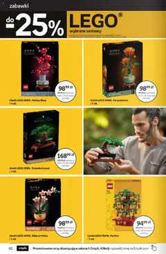 Empik promocje od 18.06.2025 | Strona: 82 | Produkty: Lego, Klocki Lego, Drzewko Bonsai, Kwiaty