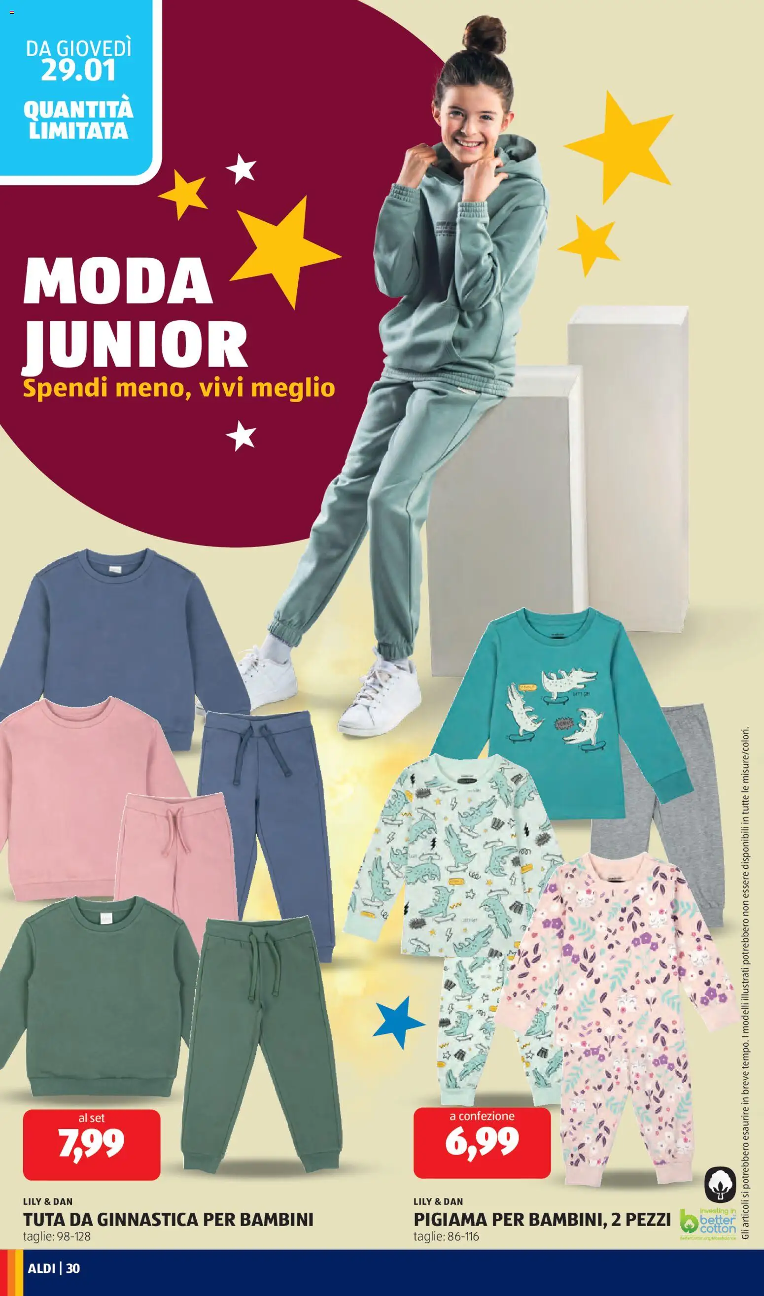 Volantino Aldi del 26.01.2026 | Pagina: 30 | Prodotti: Pigiama