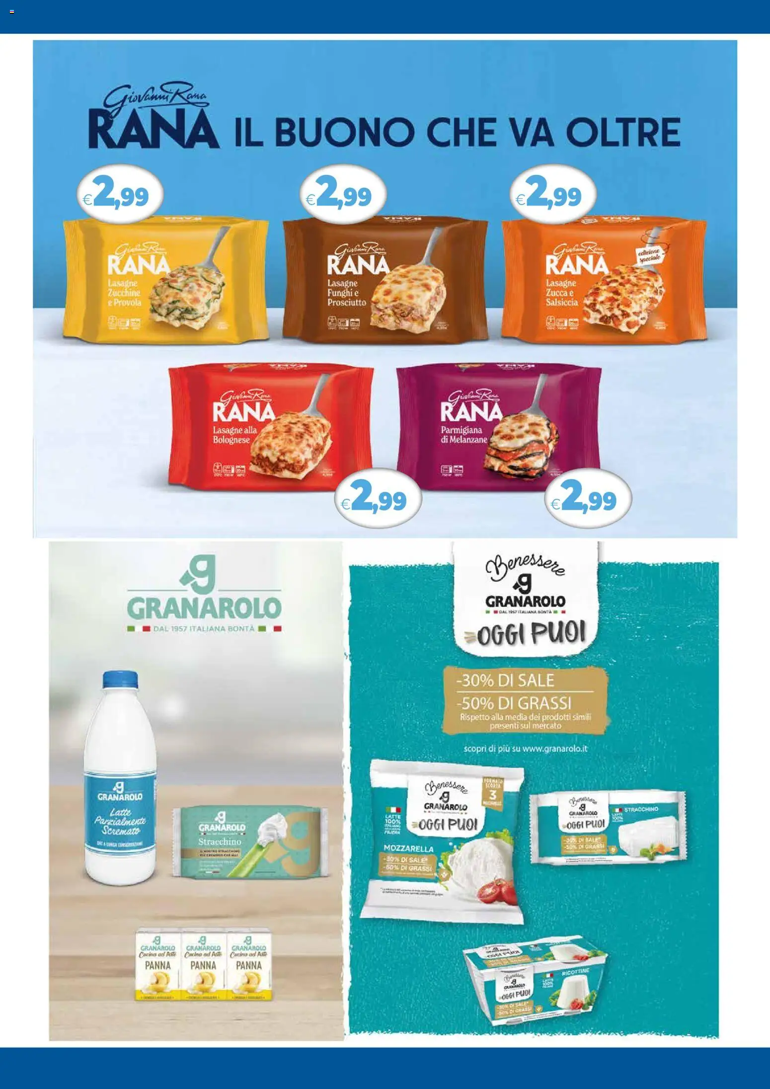 Volantino Galassia del 30.10.2025 | Pagina: 11 | Prodotti: Sale, Mozzarella, Melanzane, Zucchine