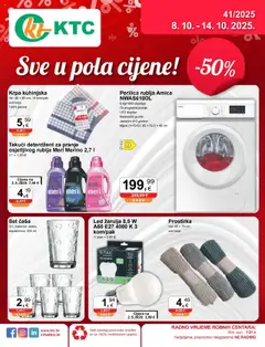 KTC - Katalog sve u pola cijene - Pregled kataloga iz trgovine KTC, vrijedi od 08.10.2025