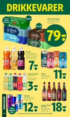 Harboe sodavand, Flere varianter. 50 cl. Literpris 6,00 + pant. Frit valg. 1 flaske. gyldig fra 30.10.2025 | Side: 22