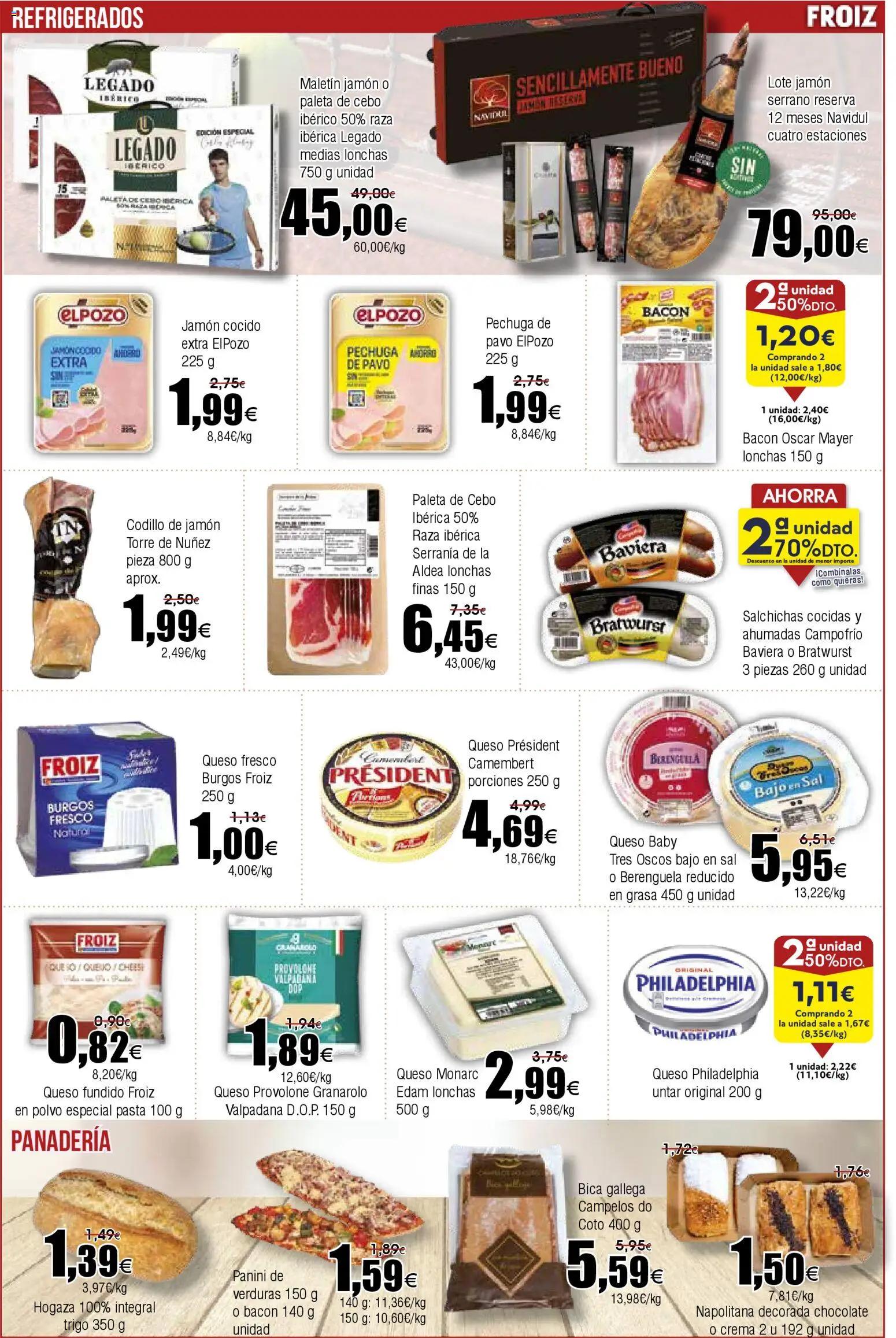 Froiz folleto │ válido desde el 12.11.2025 | Página: 8 | Productos: Γραβάτα, Jamón ibérico, Jamón, Jamón cocido