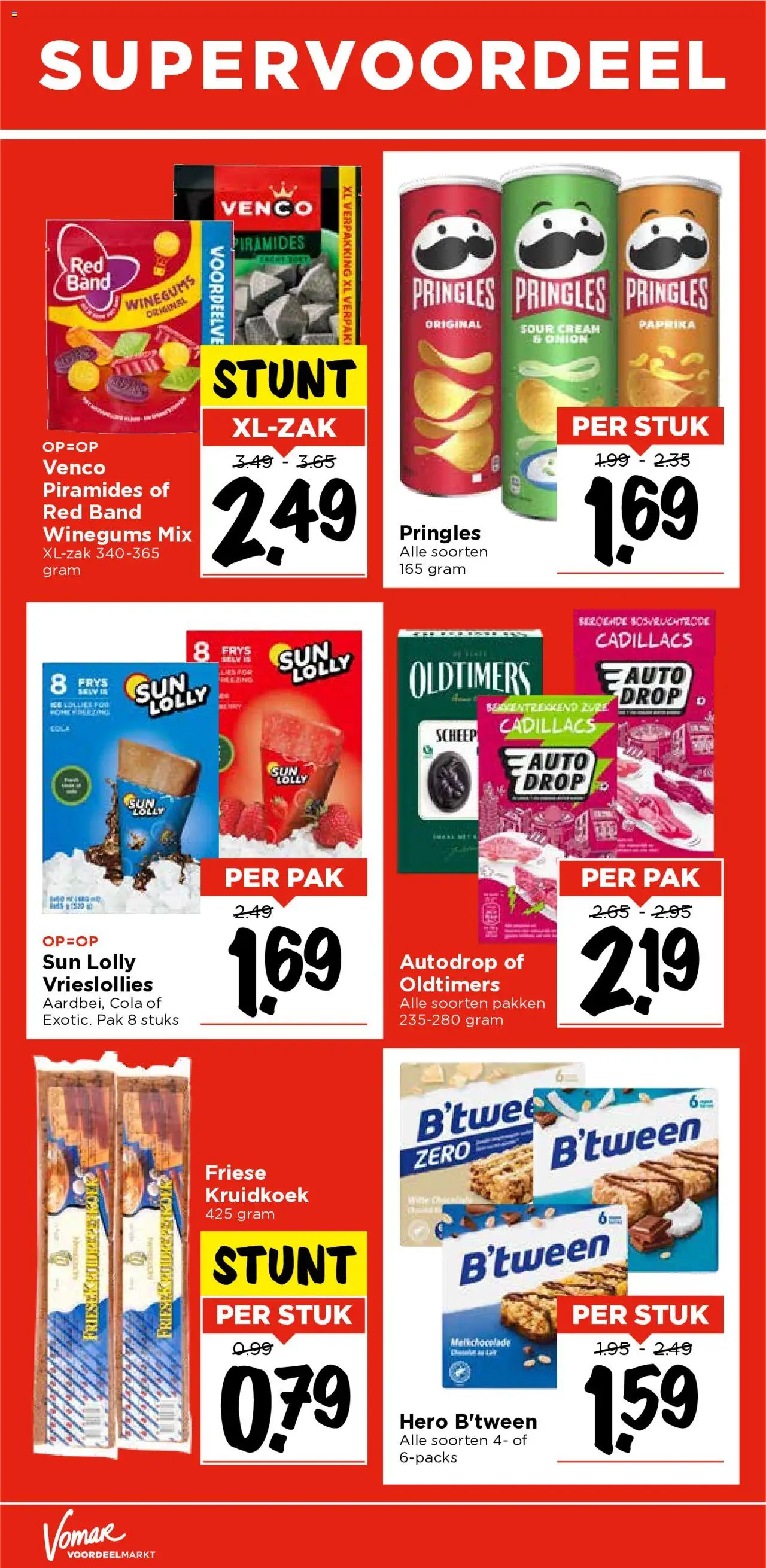  | Pagina: 29 | Producten: Kész piskótalap, Pringles