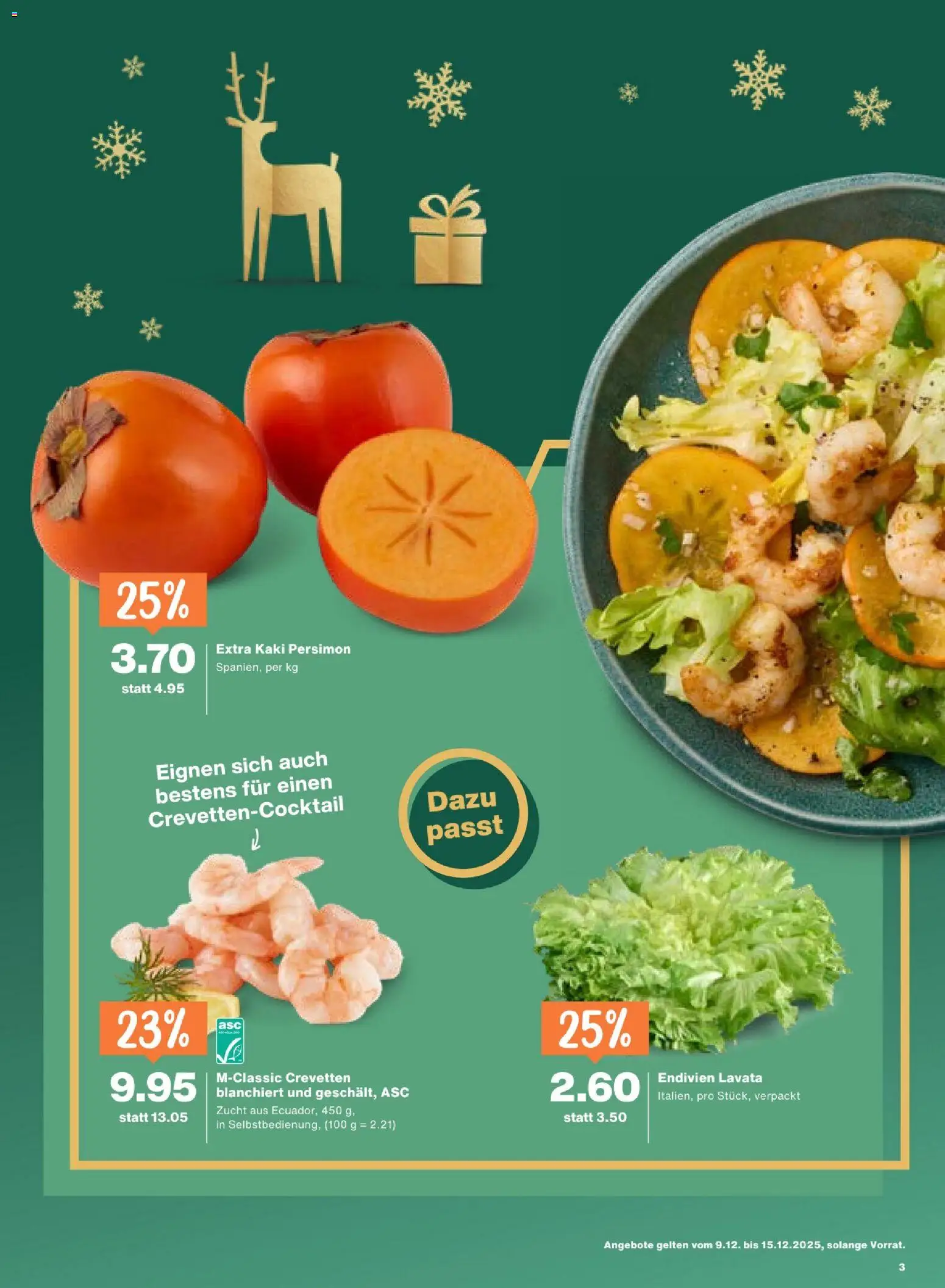 Migros Aktionen – gültig ab 09.12.2025 | Seite: 3 | Produkte: Kaki