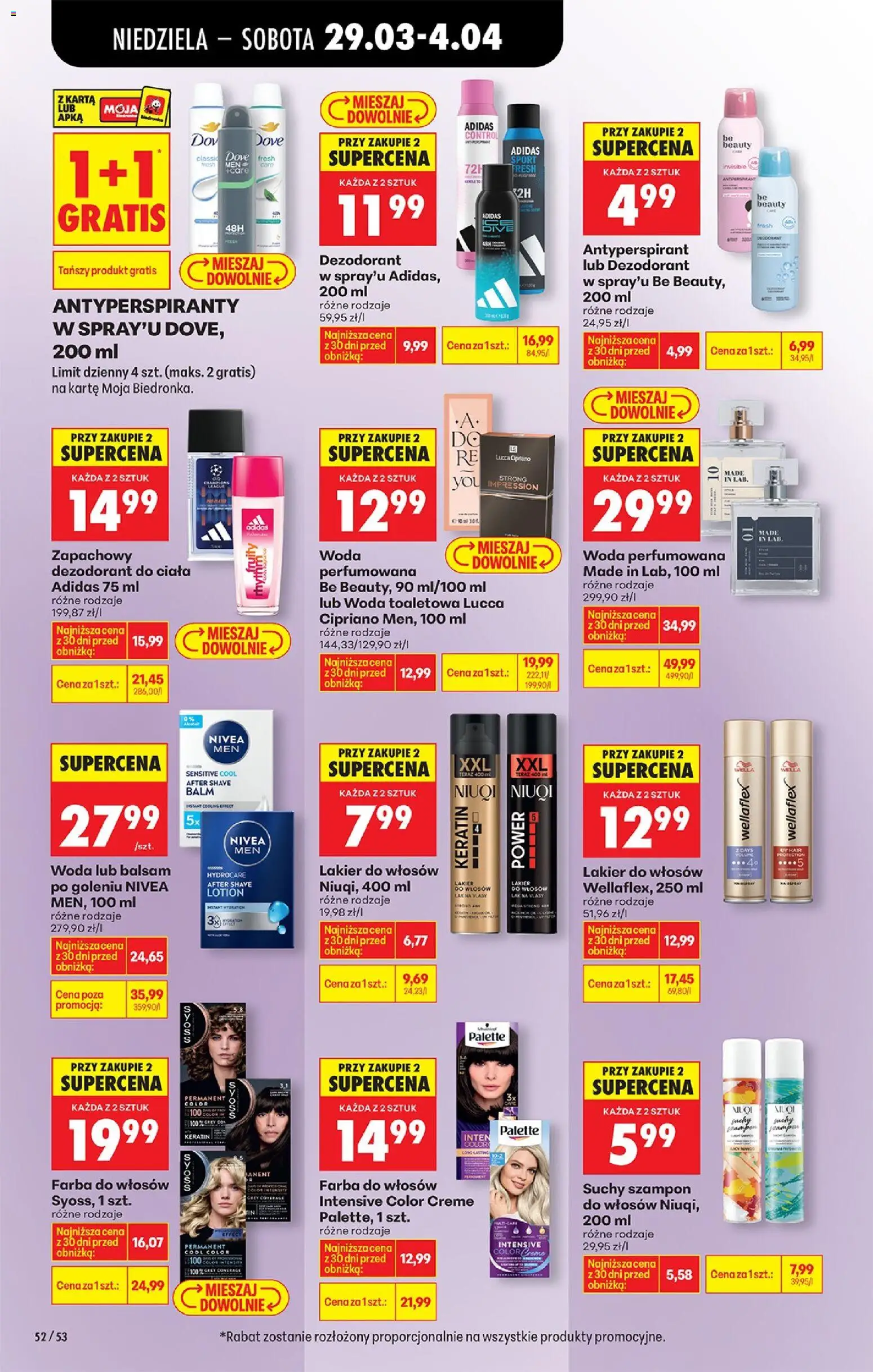 Biedronka gazetka od niedzieli od 29.03.2026 | Strona: 70 | Produkty: Mango, Szampon, Body, Lotion