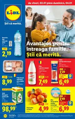 Ofertele Lidl valabile de la 02.01.2026