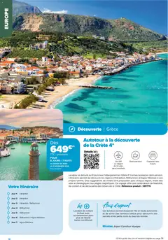 Carrefour City - Prévisualisation de Carrefour City Séjours & circuits valide à partir de 22.01.2026 | Page: 16 | Produits: Crête, Combinaison