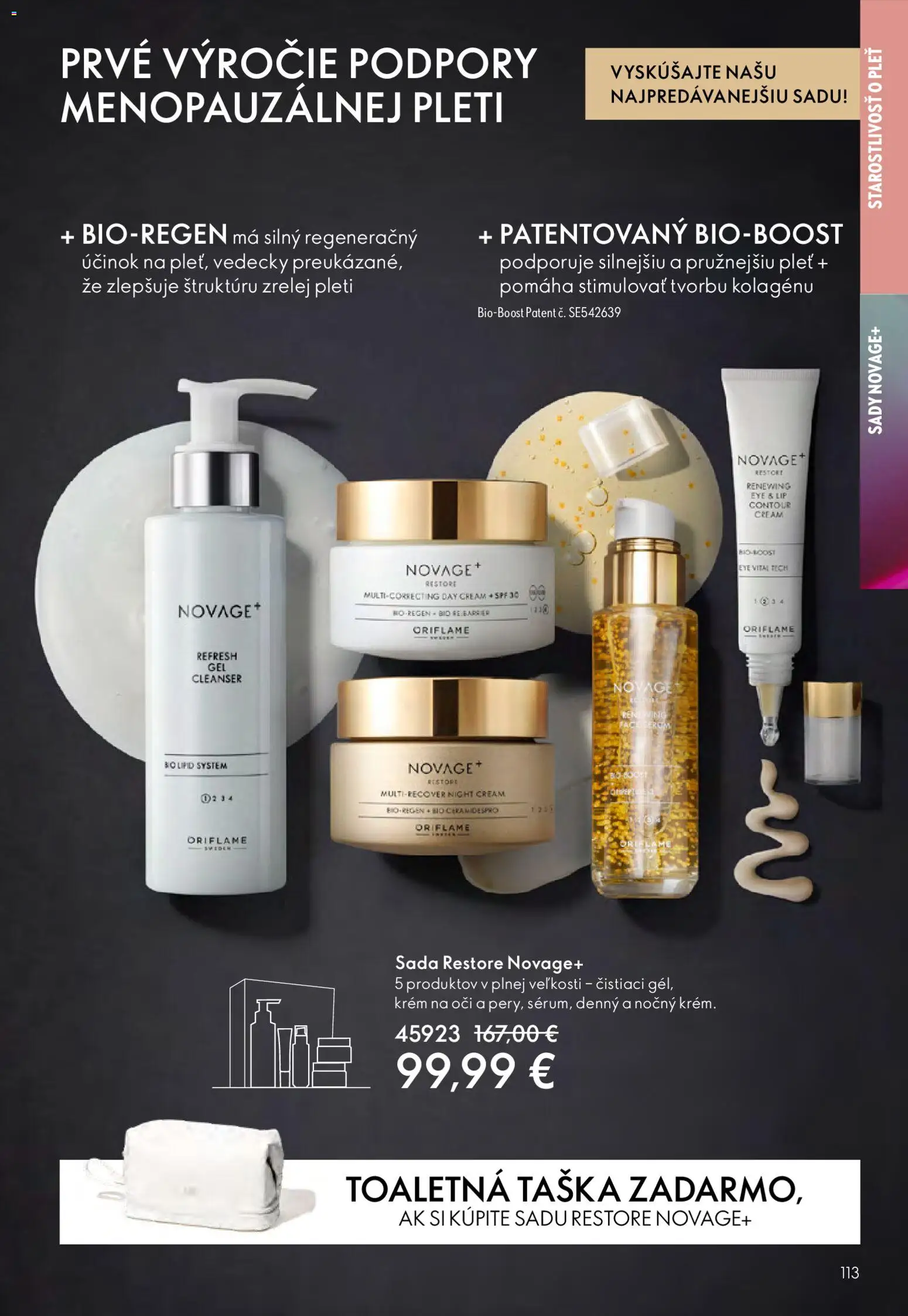 Nové Oriflame akcie – leták je platný od 04.03.2026 | Strana: 113 | Produkty: Krém, Taška