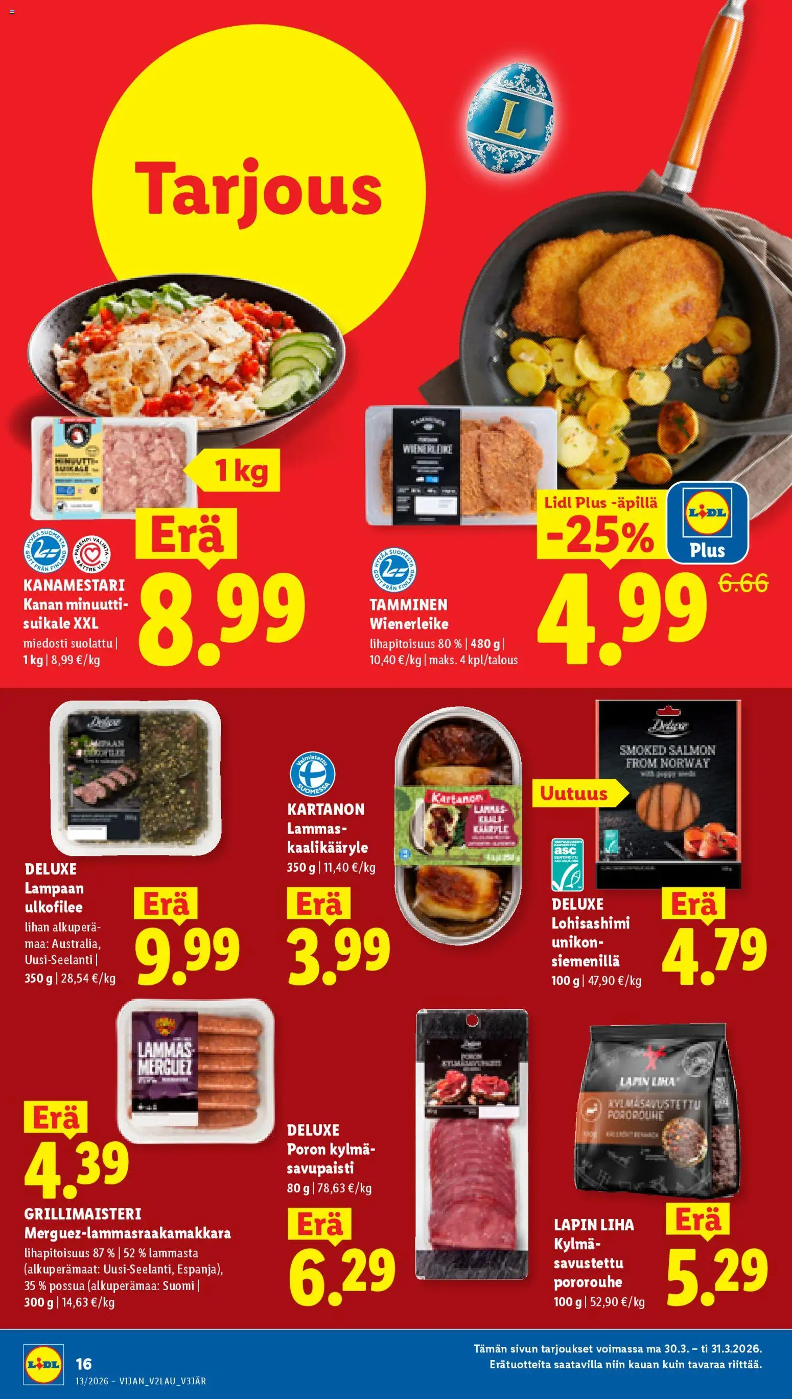 Lidl tarjoukset - Helsinki – voimassa 26.03.2026 alkaen | Sivu: 22