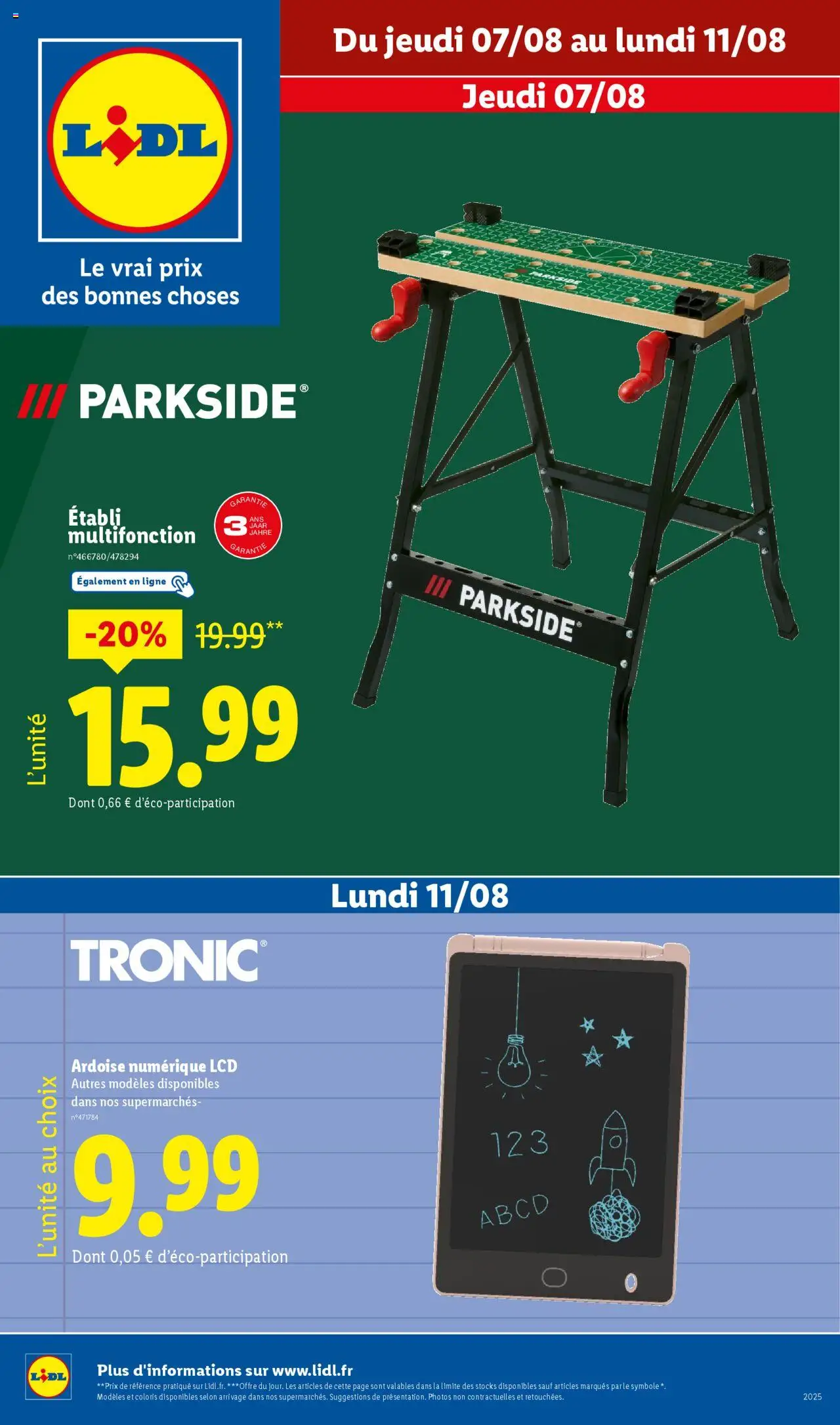  | Page: 1 | Produits: Ardoise numérique
