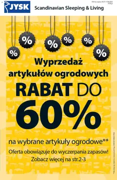 Pogląd oferty "JYSK Gazetka" - ważna od 30.07.2025