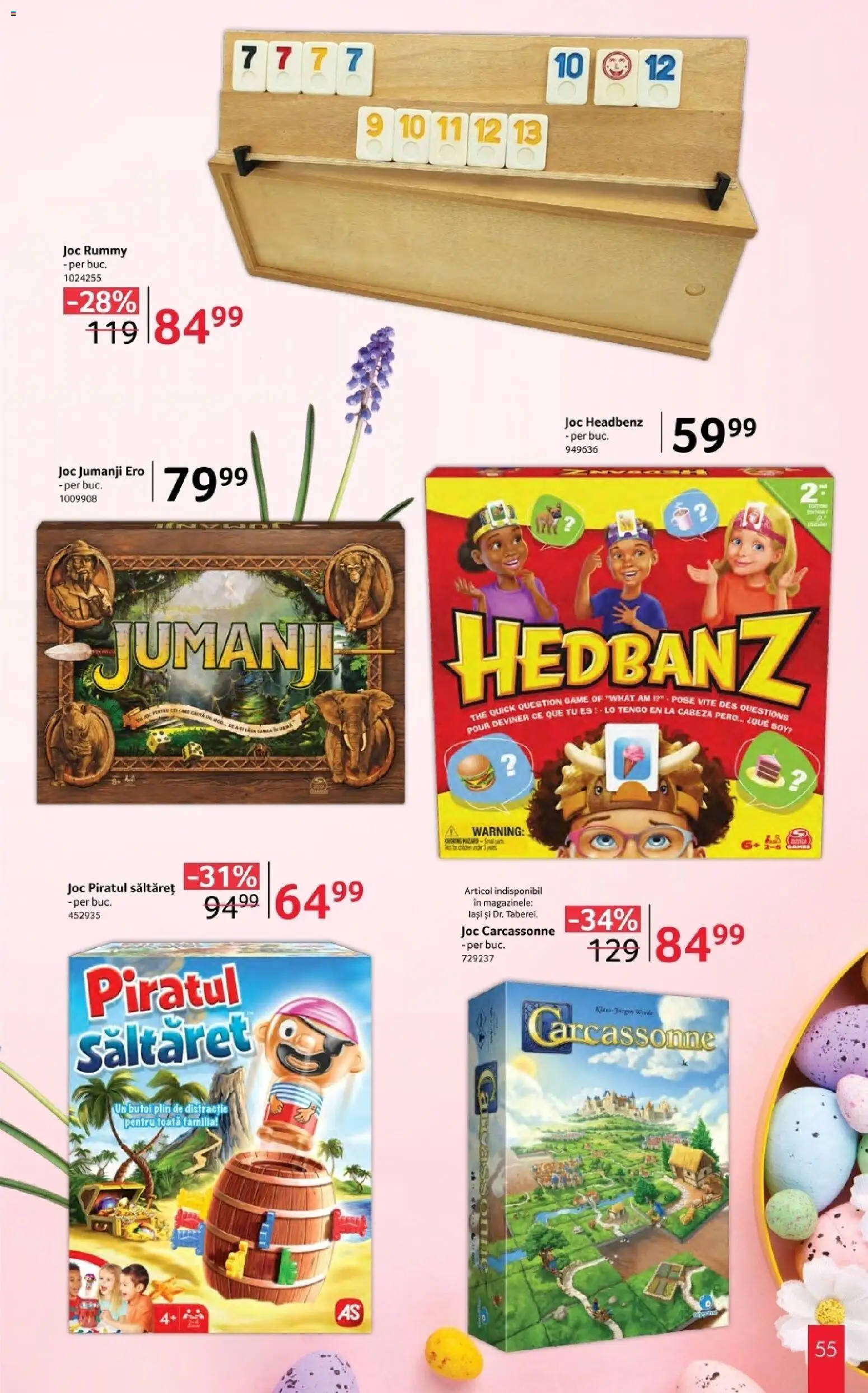 Noul catalog Selgros – valabil de la 20.03.2026 | Pagină: 55 | Produse: Joc