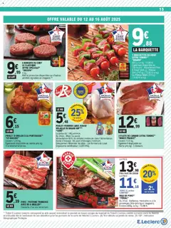  | Page: 15 | Produits: Barbecue, Viande, Porc, Viande bovine