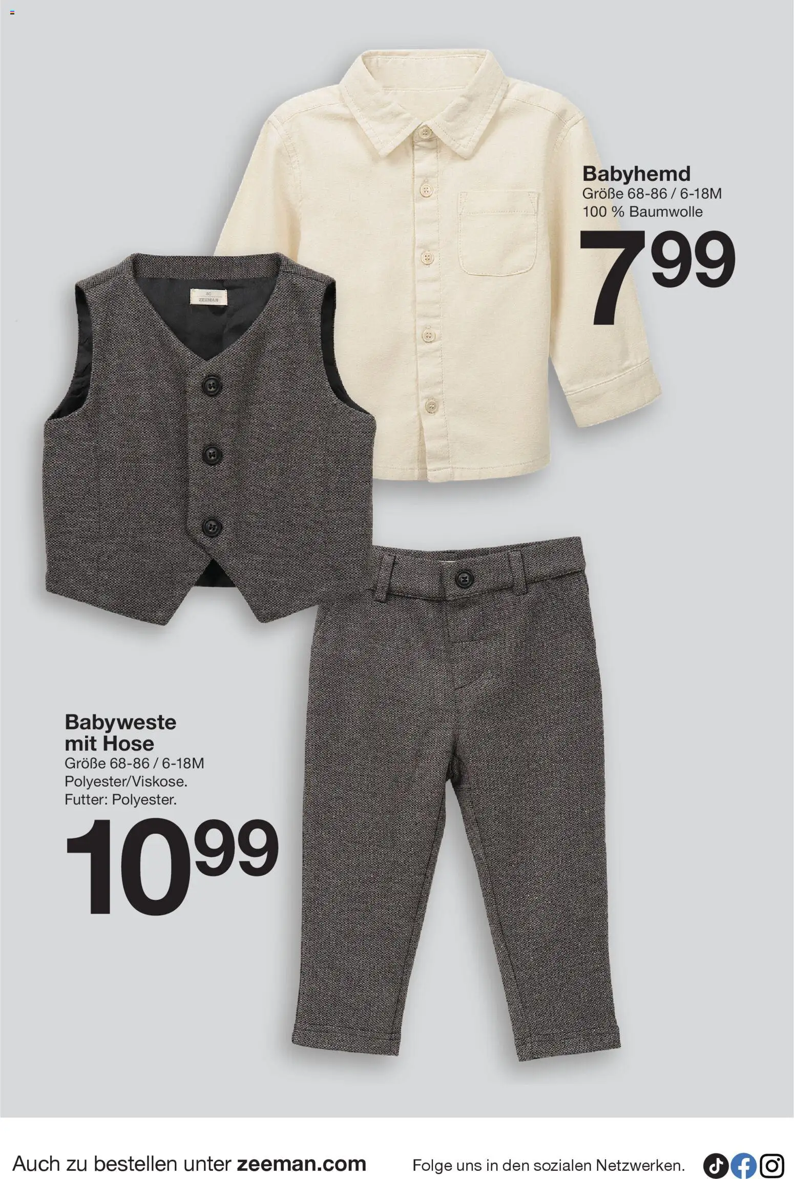 Zeeman Prospekt 	 – gültig ab 08.11.2025 | Seite: 4 | Produkte: Hose