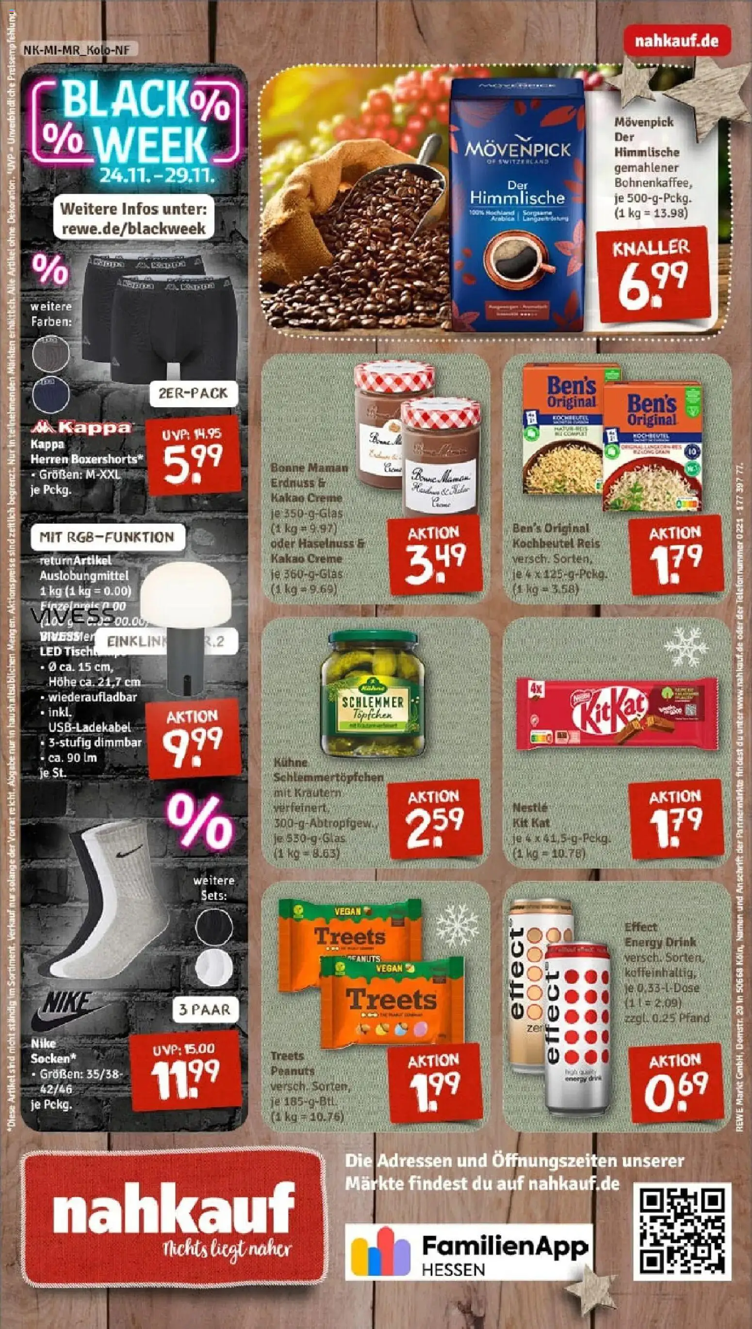 Rewe prospekt Lauterbach/Maar	 – gültig ab 23.11.2025 | Seite: 8 | Produkte: Energy, Creme, Reis, Bonne maman