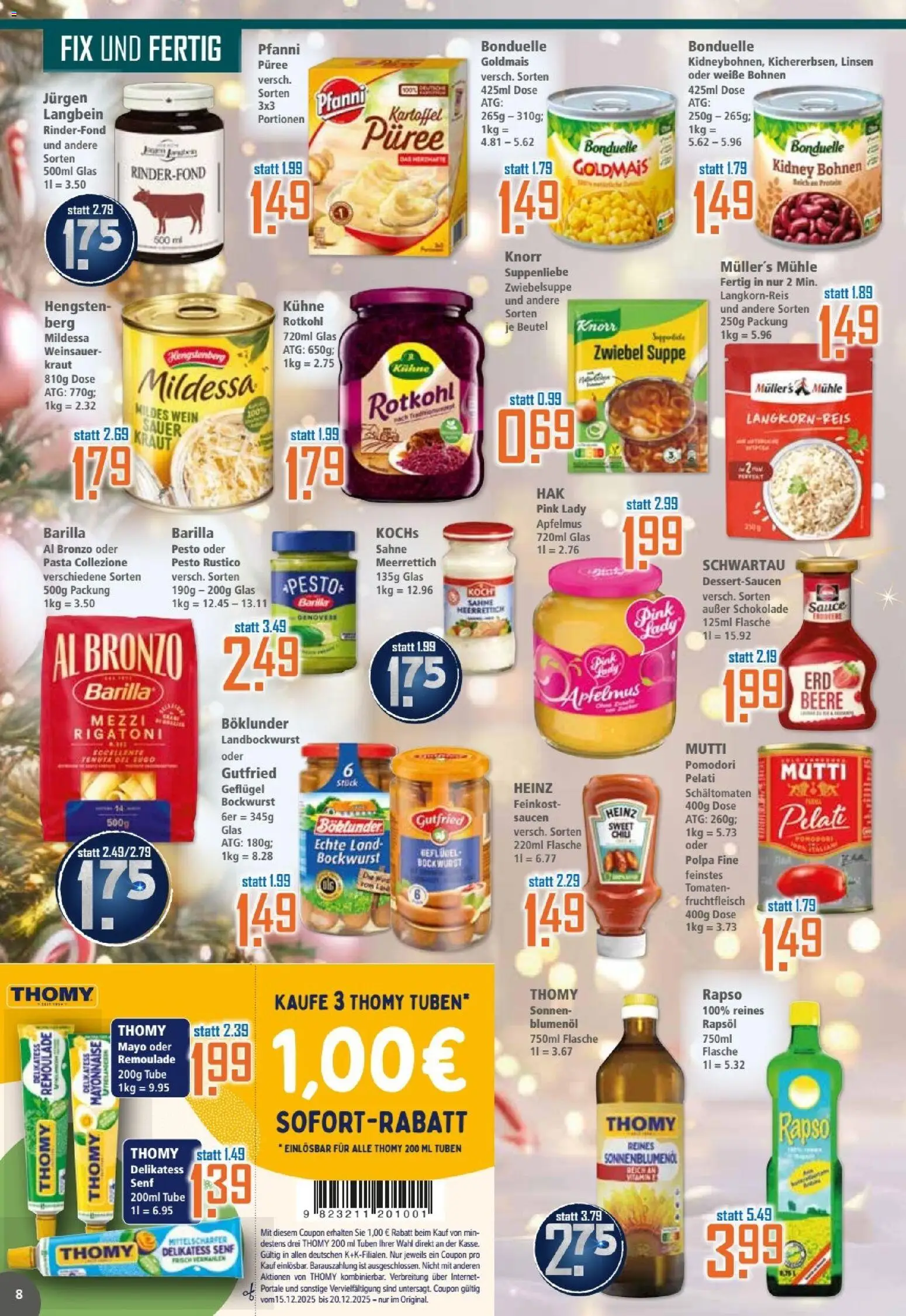 Klaas & Kock Prospekt – gültig ab 15.12.2025 | Seite: 8