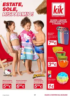 Anteprima del volantino Volantino KiK	 valido a partire dal 08.06.2025